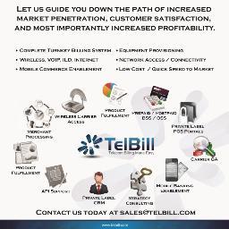 TelBill’s  turnkey back office allows its clients to sell, provision, fulfill, & care for multiple telecom services.