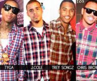 J cole (single)chris brown (taken by @_BreDoll)
trey songs (single) tyga (single)
