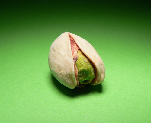 You can find a lot in a bag of pistachios...including yourself.