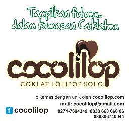 cocolilop. coklat bar dan lolipop dengan kemasan foto personalizedmu. cocolilop dekat dimata dekat dihati.
