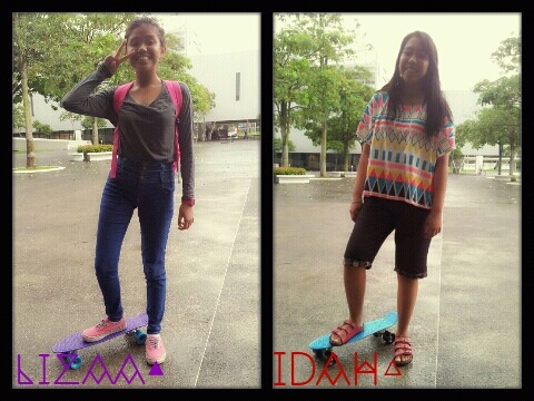 Shared account between two bestfriends. Follow us and mention us for a follow back. We #pennyboarders ♡♡