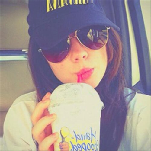 Lucy Hale is my inspiration. I love her so much and will never leave her side. ❤