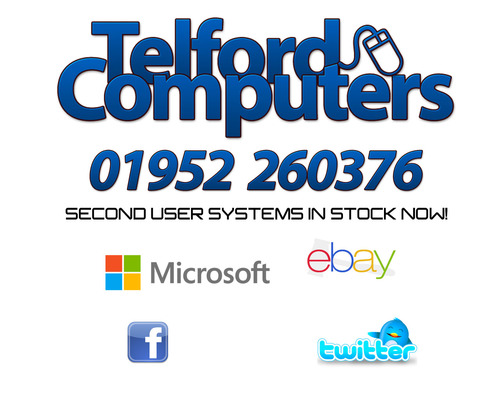 new and second user computer sales in telford, Shropshire. All Laptop repair work undertaken fully equipped workshops with 10yrs experience in the trade