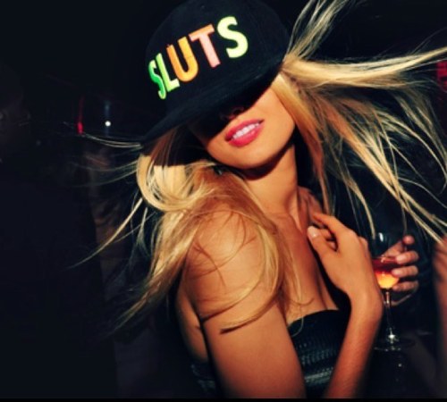 Crazy girls rule the world. Glitter and sex.