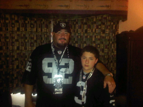 Die Hard Raider Lakers @ Dodgers L.A. Kings fan Their is only 1 Nation under god and that's the RAIDER NATION..... And a loving husband and father....