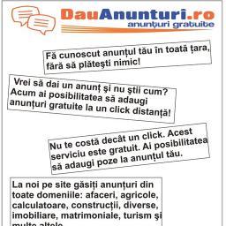 Daca vinzi, cumperi sau cauti intra pe http://t.co/qtbQFBmt . Anunturi gratuite la un click distanta.