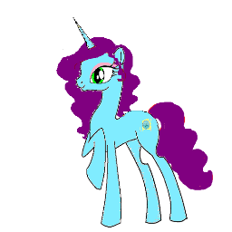Daughter of @mlp_Sweetkiss and @mlpsolaris, born the 29th of November! A spell changed me into a mare instead of a filly