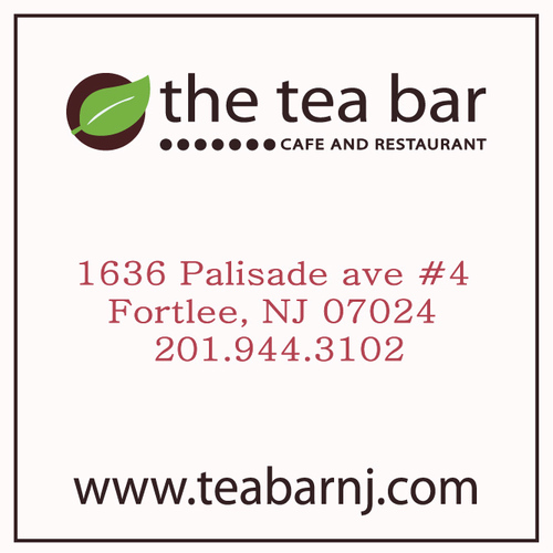 the Tea bar is a new concept cafe & restaurant. 
Expect the unexpected, including refreshing teas and western/ Korean fusion dishes.  201-944-3102