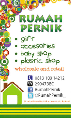 RUMAH PERNIK gift, accesories, baby shop and plastic shop | Wholesale and Retail | Phone: +6281310014212