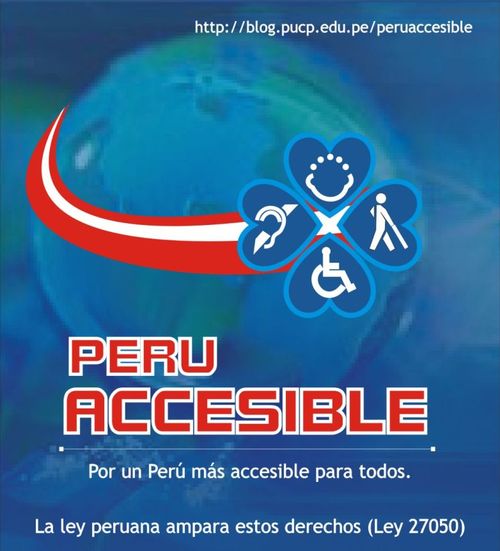 Somos una comunidad que busca crear conciencia en busca de #accesibilidad en Perú para las personas que tienen una cualquier tipo de #discapacidad #a11y