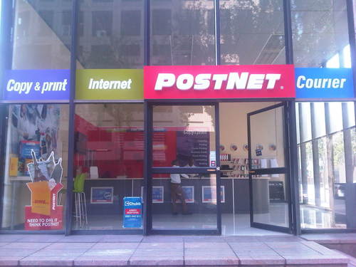 We are a retail store offering copy and print,document finishing,domestic and international courier services.