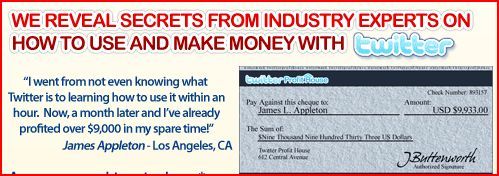 Twitter Addict Who Loves Teaching Fellow Twitter users How To Make Money With Twitter