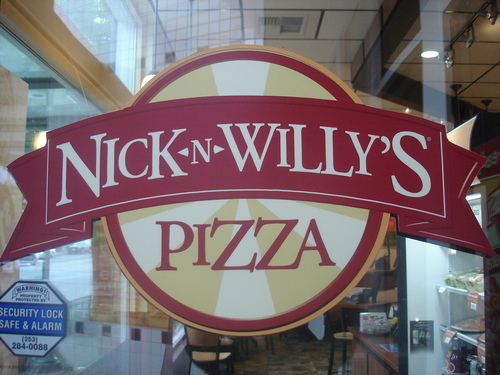 Nick-N-Willy's Pizza in Tacoma.  Always Fresh.  Always Hot.