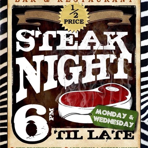 Serving the finest fresh produce available! Rumour has it best steak in town!! Live music, great atmosphere, book now!