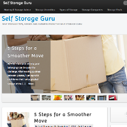 I am the #SelfStorageGuru. Follow my blog http://t.co/fsKxYU7e 2 learn the latest abt #selfstorage. Have topic suggestions? DM or Tweet me.