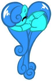 Teen pegasus born in the Chrystal Empire and loves sparkly things, chilling, and her cove