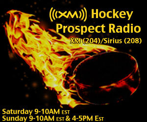 Hockey Prospect Radio on Sirius XM NHL Network Radio - The only nationally broadcasted hockey prospect radio show.
Saturdays: 9 -11am EST
Sundays: 8-10am EST