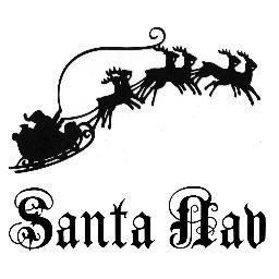 This SantaNav will be tweeting updates about Santa's whereabouts later in the day, when all the Santacon routes have merged. #ldnsantacon