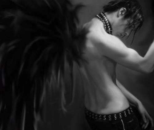 The Fallen Angel, lost in the Darkness.