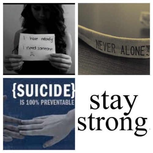 No one should go through being Alone, Bullied, Abused, or any of those terrible things. Im here, you're Not alone. If you need anybody IM HERE FOR YOU! I care.