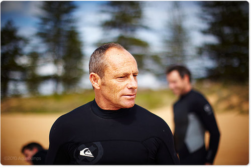Old old sufer. Bit of a legend. Catch Storm Surfers 3D in cinemas