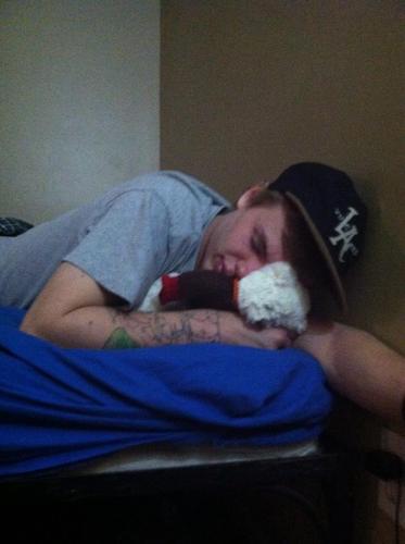 I sleep with teddy bears and cook meth.. 
#toiletgangordie