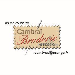 cambraibroderie's profile picture. Broderie, laser et impression textile.
Vêtements personnalisés
Atelier : 03.27.75.22.38
@mail : contact@cambraibroderie.fr