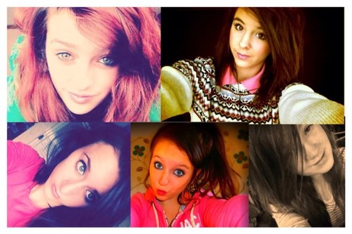 a group of girls (Chloe+Molly+Abbie+Beth+Hannah) 
who love to dance, do challenges and dares and we're all obsessed with the midnight beast and janoskians.