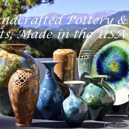 We offer unique USA made Pottery and Jewelry, little works of art