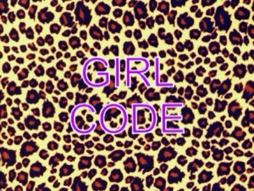 I'm a girl, & these are my thoughts.