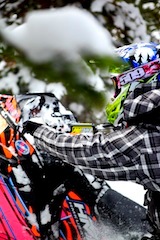 Professional Backcountry Snowmobile Athlete