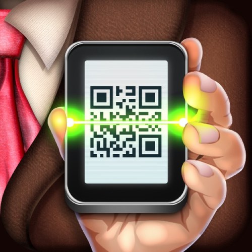 Generate a high-tech QR code to act as a business card for your or your business