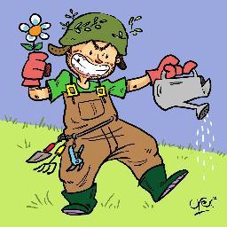 FantediFiori1's profile picture. Unauthorised gardener, father of Topinambur and Dandelion, I wear two left boots when I do my #guerrillagardening
I garden like a father