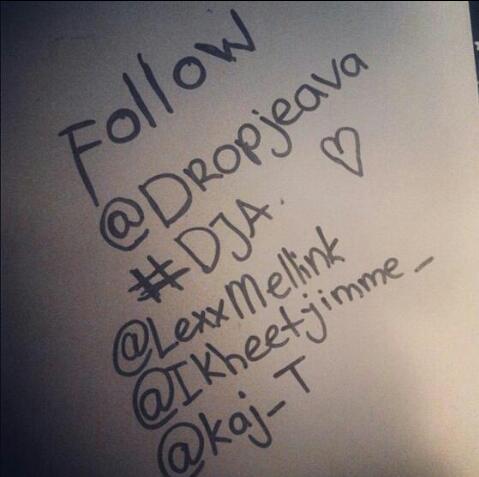 #TeamDropJeAva 'x follow @dropjeava