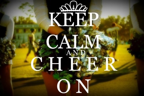 I'm a cheerleader. Wanna know what under the hair, glitter, and uniforms? #Hardwork #Pain #Blood #Sweat #Tears #TeamNewYorker (;