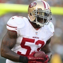 Linebacker for SF @49ers press & booking contact 
Denise White
EAG Sports Management
Office: 310-301-4274 
Twitter: @DeniseWhite_EAG
