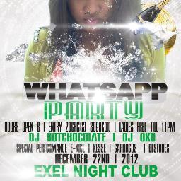 whatsapp party...This 1st february 2013.