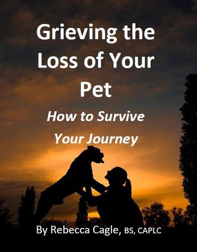 GrievingPetLoss's profile picture. Grieving the Loss of Your Pet: How to Survive Your Journey by Rebecca Cagle  Kindle & Print. Amazon & thru book retailers. http://t.co/dxnheZYa