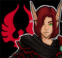 ((WoW Twitter Project)) A Blood Knight.