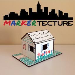 MarkerTecture's profile picture. MarkerTecture - little markerboard house you build & then draw on over and over! http://t.co/z7fZrVTo