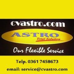 CV. ASTRO adalah perusahaan kontraktor HVAC, Advertising Reklame, Booth Pameran, Interior, dan Dealer resmi AC & Chiller yang berbasis di Bali. WA: 087878782773