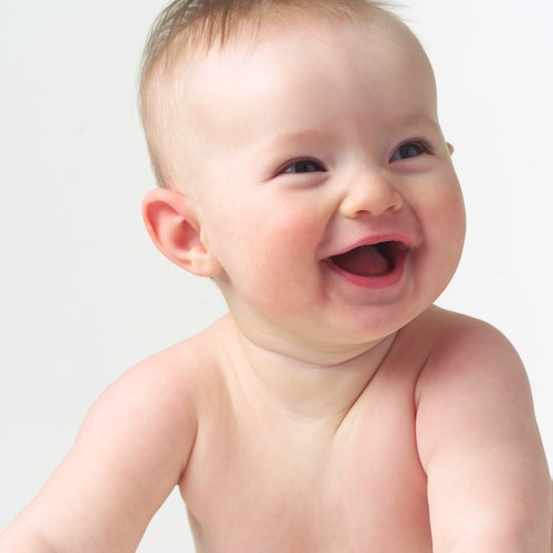 Inquisitive staff member at a small baby boutique who couldn't resist the world of babies.