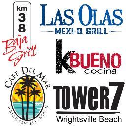 Live. Eat. Surf. It isn't just our philosophy, it is our way of life. 

We are K38 Baja Grill, Las Olas, K-Bueno, Tower 7 & Cafe Del Mar.