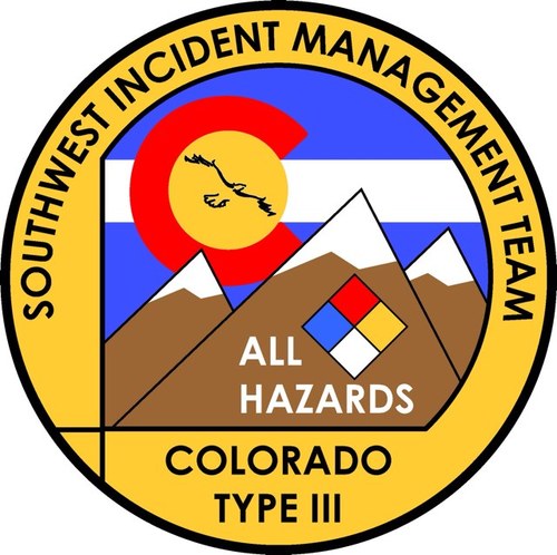 The Southwest Incident Management Team is a multi-agency team that supports the management of complex all-hazard situations in the Southwest Colorado.