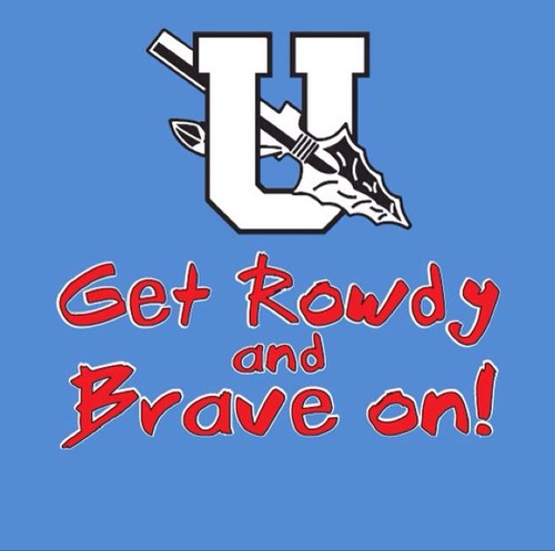 GET ROWDY & BRAVE ON