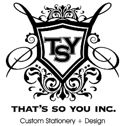 That's So You Inc. Specializing in Graphic #Design | Custom Event #Stationery for #Weddings #Brides