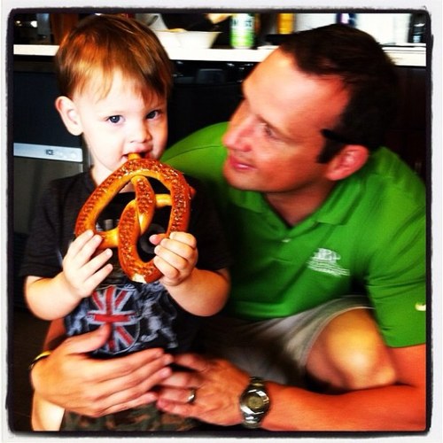 Insurance agency owner by day... dad by night... bicycle racer in the spare time