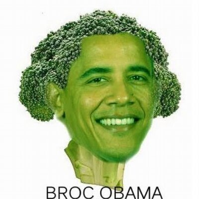 Image result for broccoli obama