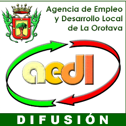 Agencia de Empleo y Desarrollo Local  del Ayto. de La Orotava. Difusión de contenidos de empleo, formación, emprendiduría...