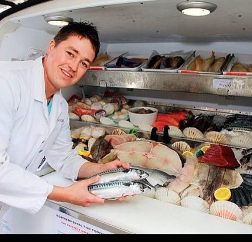 I offer a superb selection of fresh fish & seafood, sourced direct from Grimsby fish dock. Of the highest quality, fresh & never frozen. 07899 836192 cheers Mal